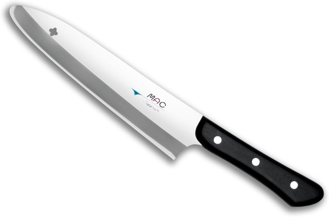 MAC MTH-80 Professional hollow-edge chef knife full view