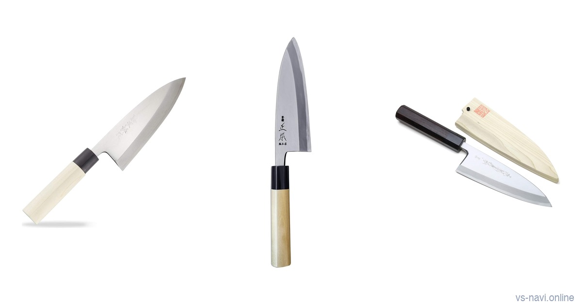 Tojiro Shirogami, Masamoto KS and Yoshihiro Hongasumi Japanese deba knives compared