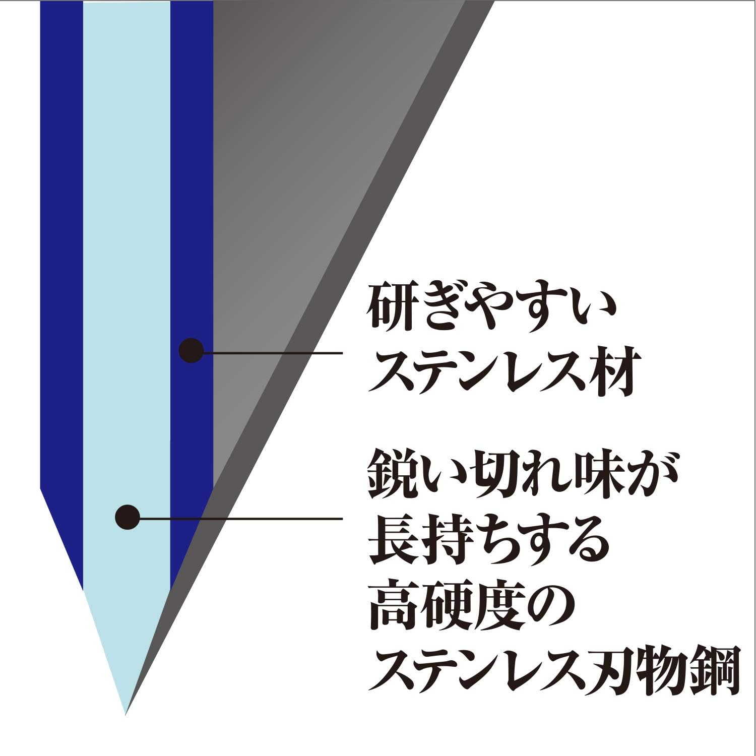 Kai Seki Magoroku Moeki nakiri knife full view