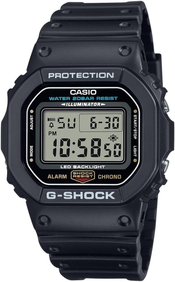 Casio G-SHOCK DW5600UE-1V black digital square watch