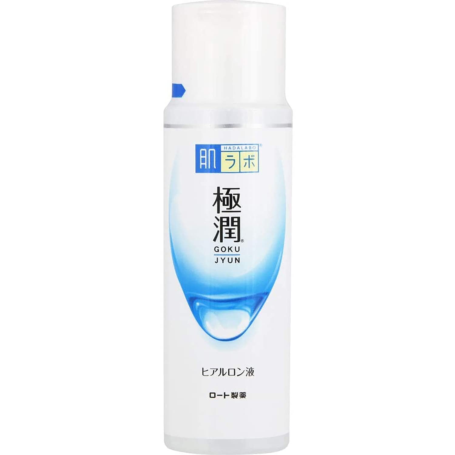 Hada Labo Gokujyun hyaluronic lotion 170 ml white bottle with Japanese label