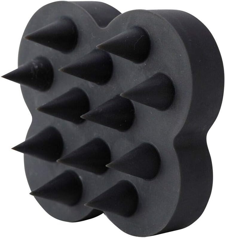 Close-up of the cone-shaped silicone tips on the uka Kenzan brush