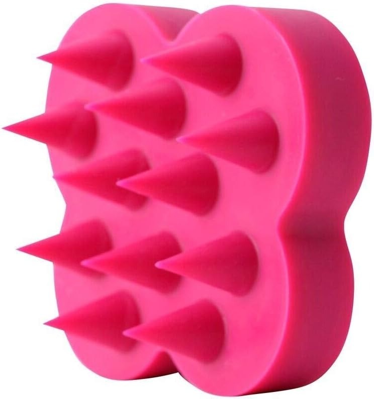 Close-up of the pink silicone tips on uka Kenzan Soft