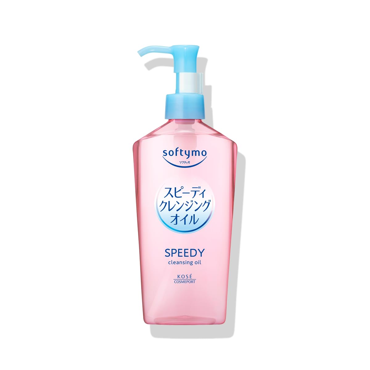 Kose Softymo Speedy Cleansing Oil pink 240 ml pump bottle