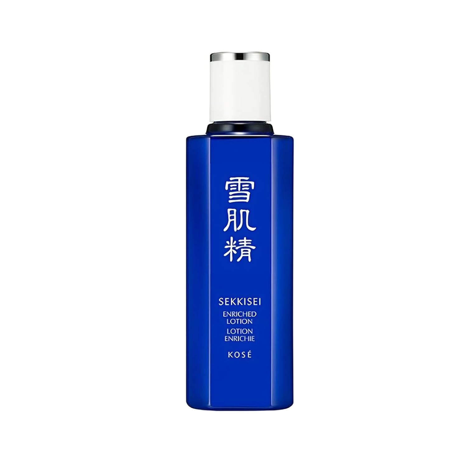 KOSE Sekkisei Lotion Enriched bottle with a white cap