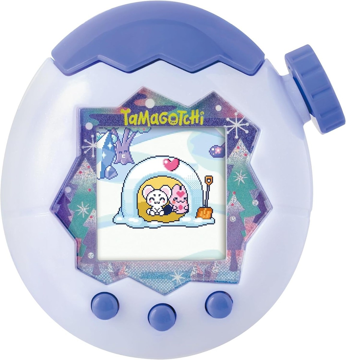 Tamagotchi Paradise White Glacier color